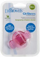 DR BROWN gryzak 3+Orthees róż